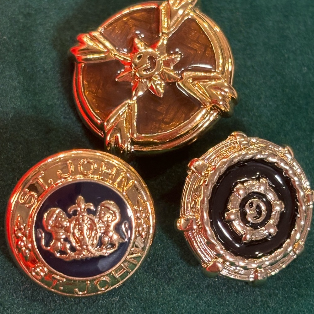 St. John Replacement Buttons - Gem